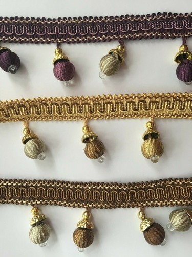 Beaded fringing trim for - beaded,