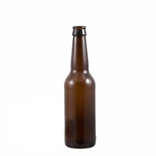 Amber Glass Beer Bottles 330ml