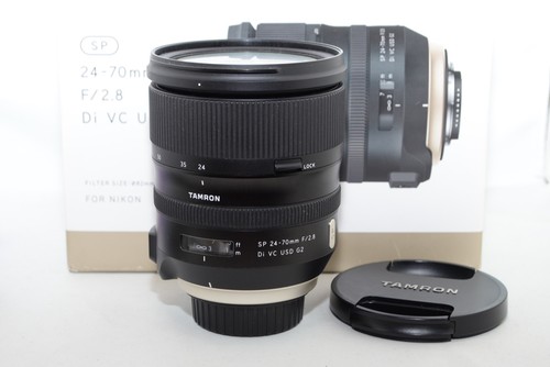 Used tamron 70mm 2 - sp, 24-70mm