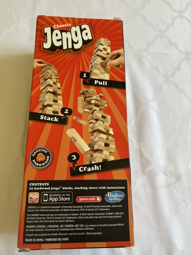 Classic jenga game - classic, from