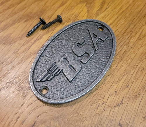 Bsa bike cast iron vintage - -,