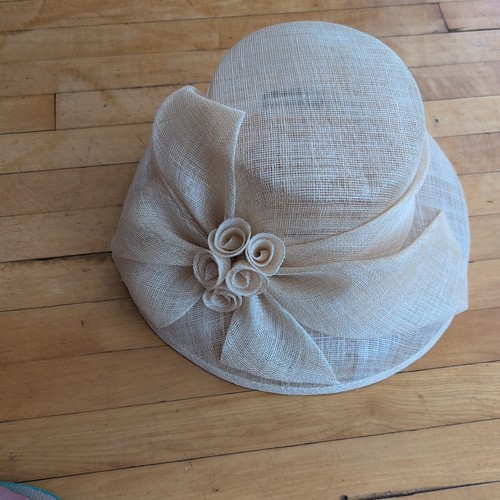 Vintage ladies cream - vintage, hat
