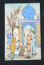 Indo Persian Miniature Plaque
