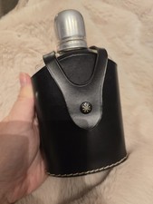Hip Flask Small in Black