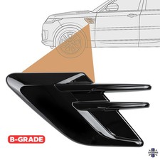 LH Black Side Vent for Range