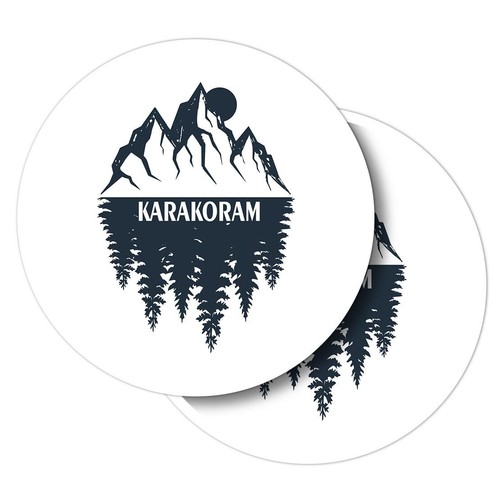 Vinyl stickers karakoram - 2x,