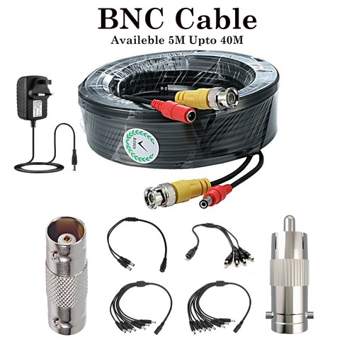 Bnc power extension cable - bnc, dc