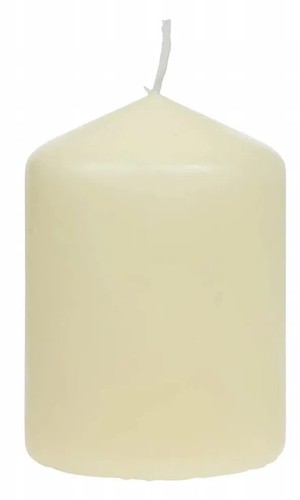 Pillar candles ivory unscented - candles,