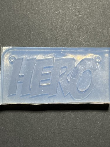 Hero silicone mould - ‘hero’,