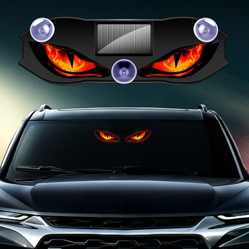 Solar power car demon eye - solar,