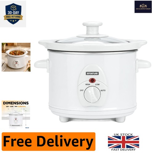Austin round slow cooker - cooker, 1.5l