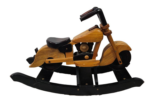 Wooden vintage rocking - wooden,
