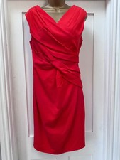 Coast Red Occasion Dress UK 12