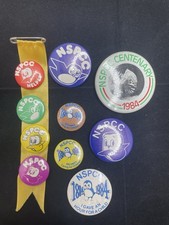 NSPCC Vintage Pin Badge