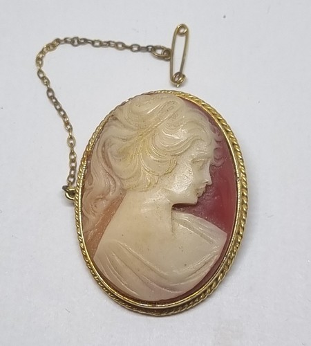 Sphinx a1066 vintage cameo - vintage,