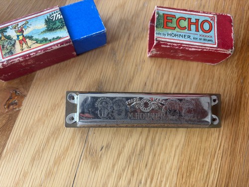 Vintage hohner harmonica - vintage,