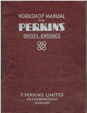 PERKINS P4 P6 AUTOMOTIVE MARINE IND DIESEL ENG ORIG 1953 FACTORY WORKSHOP MANUAL