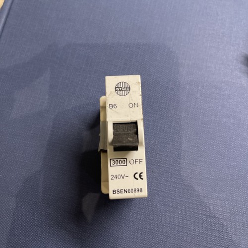 Wylex type push plug in - 6a, push/plug-in