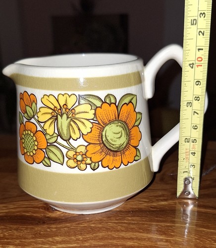 Vintage ceramic milk jug - vintage,