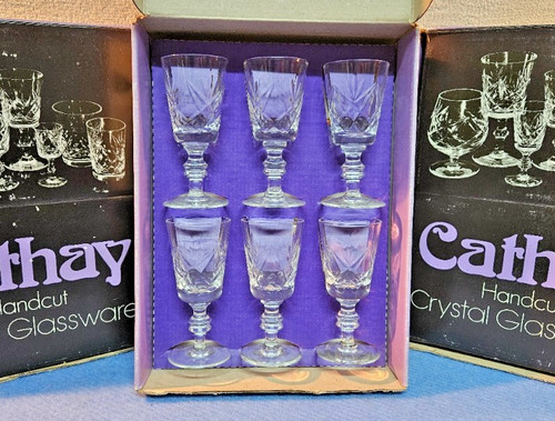 Vintage boxed cathay handcut - boxed,