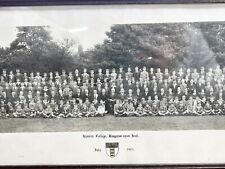 VINTAGE FRAMED PHOTOGRAPH HYMERS COLLEGE KINGSTON UPON HULL 1925