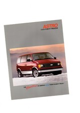 1989 Chevy ASTRO Van Brochure
