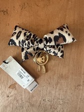 RIVER ISLAND BIEGE LEOPARD BOW