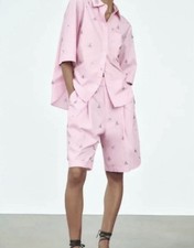 Zara Co Ord Set 100% Cotton