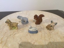 5 X Vintage Wade Whimsies