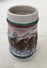 Budweiser Holiday Stein