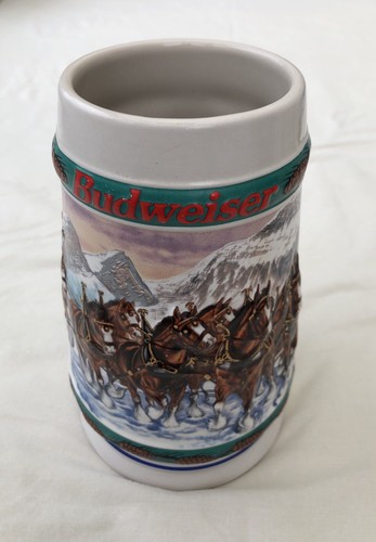 Budweiser holiday stein - budweiser,
