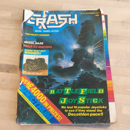 Crash magazine issue number - crash,