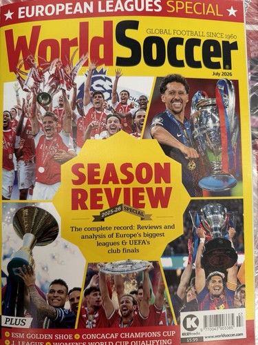 World soccer magazine july - soccer,