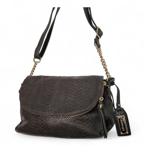 Henley grey snakeskin shoulder - snakeskin,