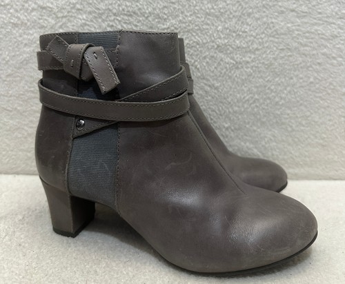 Hush puppies brown leather