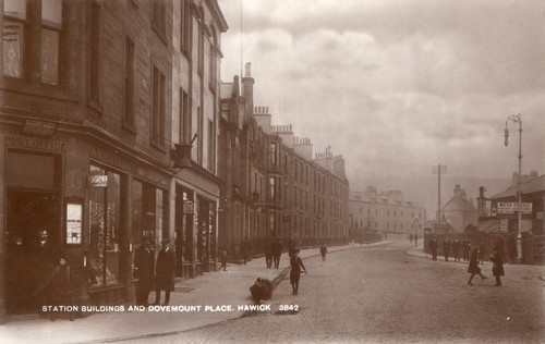 Hawick roxburghshire station - hawick,, roxburghshire.