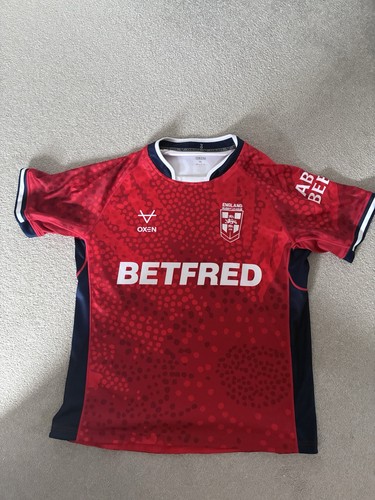 England rugby league shirt - rugby,