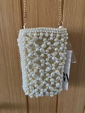 BNWT ZARA Pearl Mobile Phone