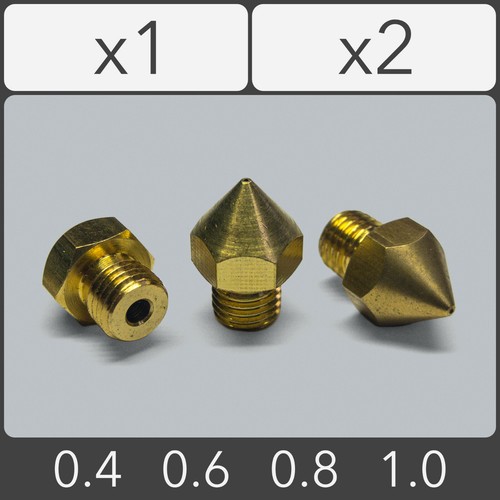 Printer brass extruder - 3d,