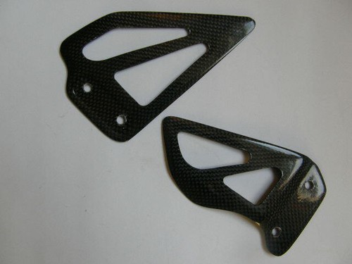 Carbon fibre heel plates - fibre,