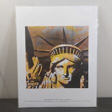 Andy Warhol Statue Of Liberty Gallery Print From Tate Modern Exhibition 2020