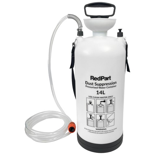 Dust suppression water bottle - dust,