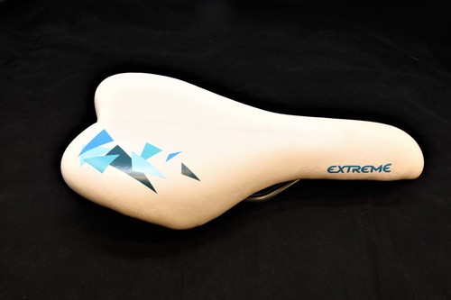 Raleigh white saddle - raleigh, cycle