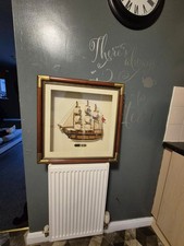 Vintage Nautical Shadow Box,"