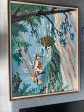 Vintage Completed and Framed