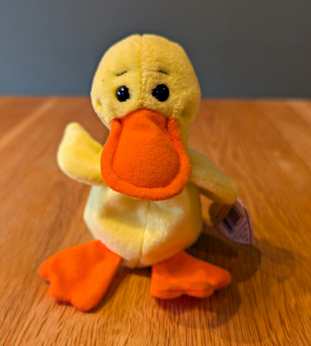 Beanie babies quackers - ty,