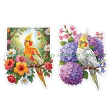Cockatiel Bird Vinyl Decal