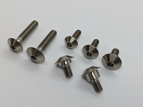 Fairing screws titanium pan - fairing,