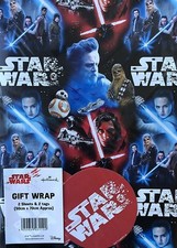 Star Wars wrapping paper  gift