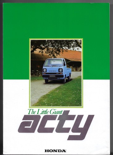 Honda acty 550 - honda, export
